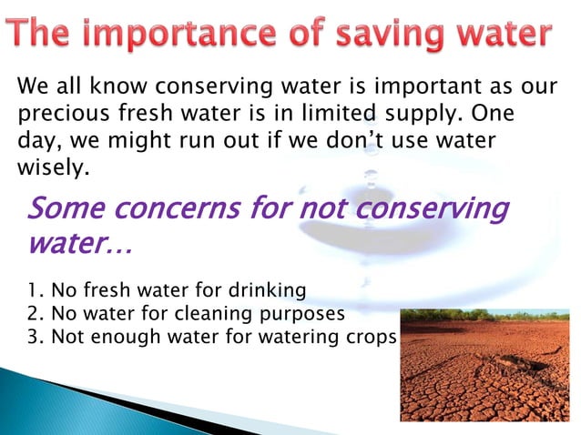 Water conservation | PPT
