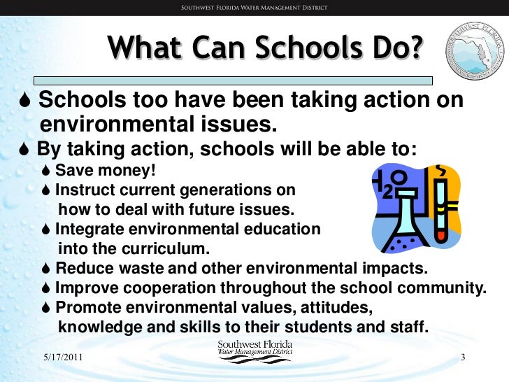 Water Conservation In Schools