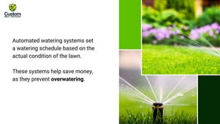 Conserving Water in Your Lawn and Gardens | Milorganite