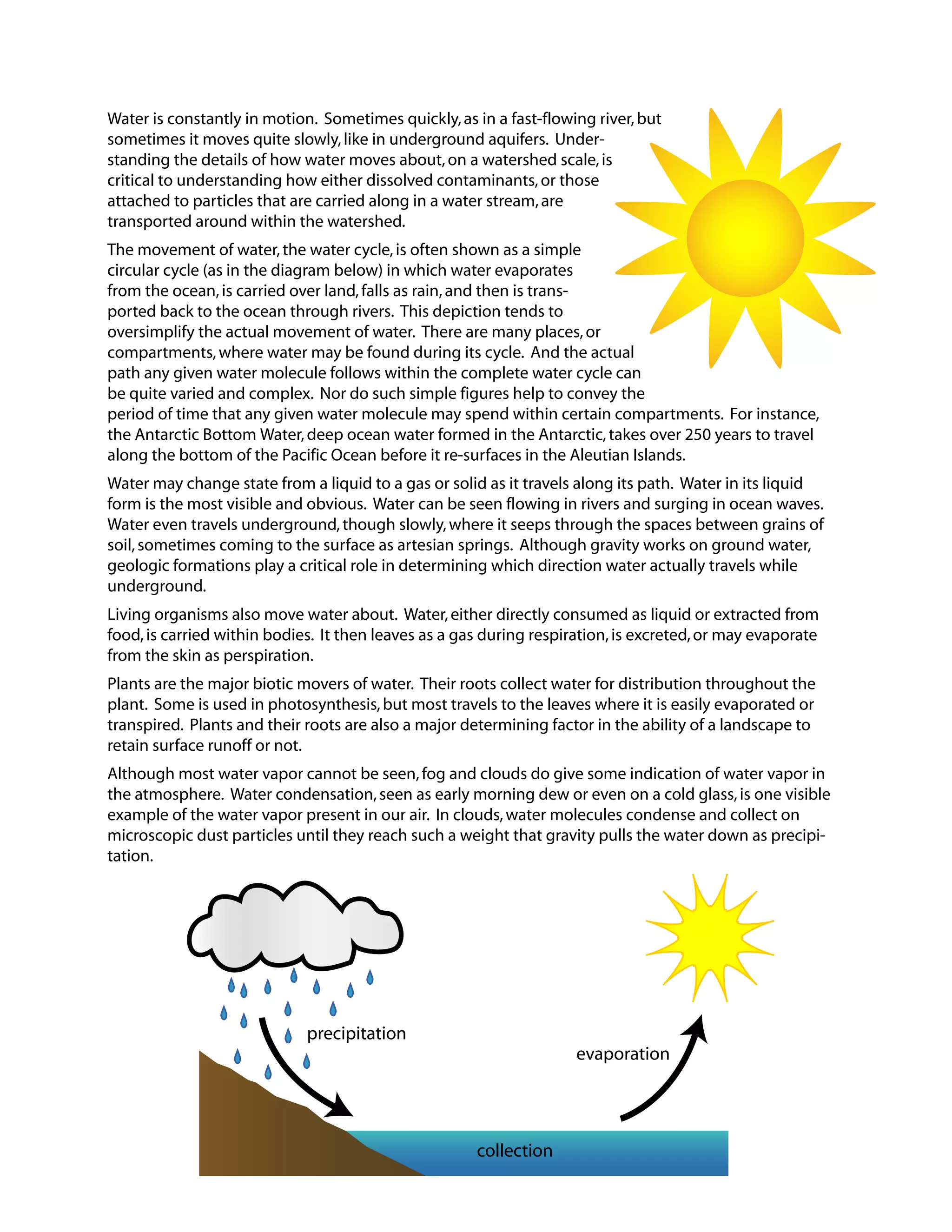 Water cycle instructions | PDF
