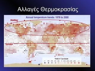 Hotter Equator Αλλαγές Θεμοκασίας 