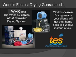Worlds Fastest Drying Guaranteed
    WVR
 