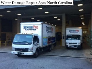 Water Damage Repair Apex North Carolina
 