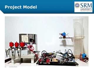 Water Control System Project Water Distribution Control System | PPTX