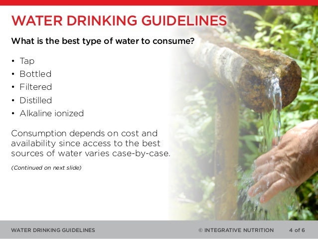 Drinking Water Chlorination Guidelines Drinking Water Chlorination Guidelines