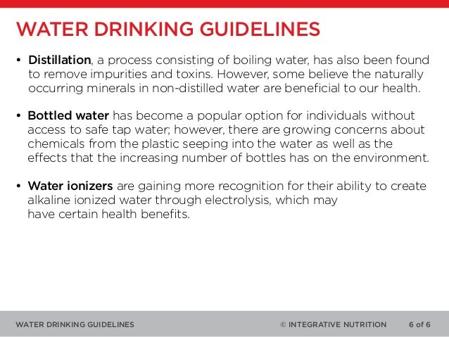 national health and medical research council drinking water guidelines