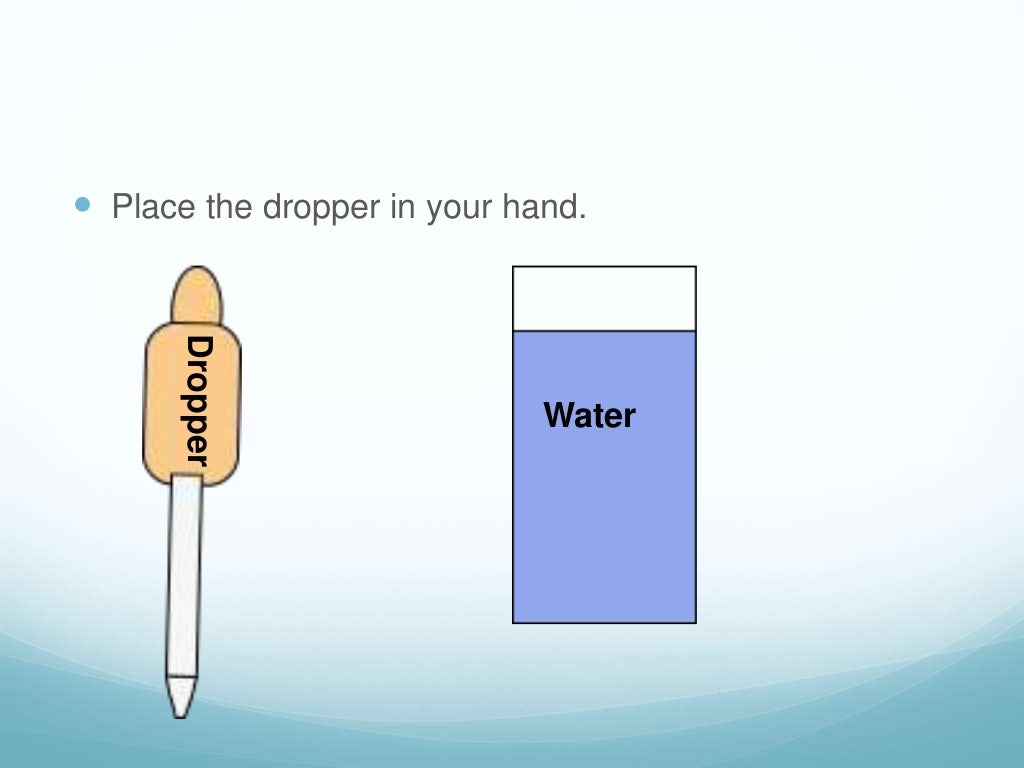 Water drop activity