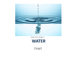 WATER Reproduced from: MTViggyn.d.  TYMT 