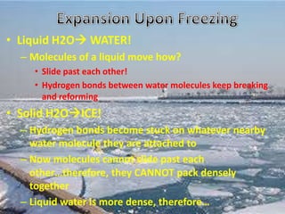 Water Overview Water Notes | PPTX