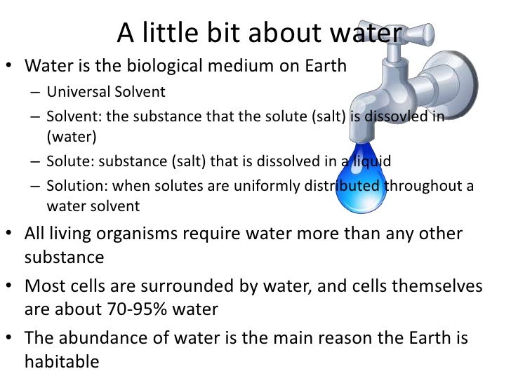 Water Notes