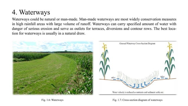 Water erosion control measures | PPT | Agriculture | Industries