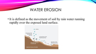 Water erosion in india power point presentation | PPTX