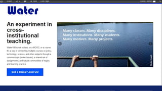 WaterFeed / Water106 Presentation