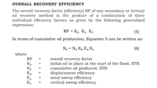 Recovery Factor Sweep Water Flooding - 2.pptx