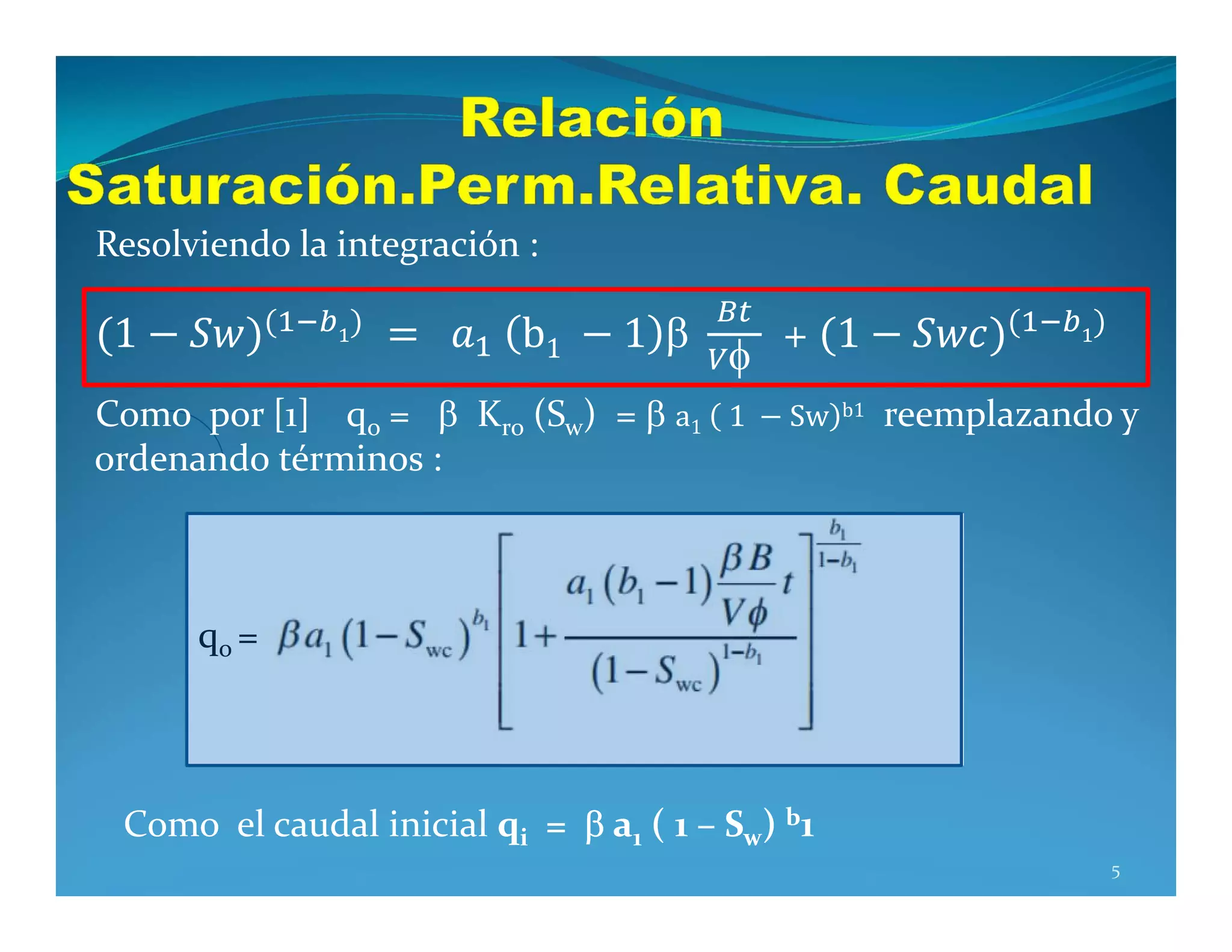 Ecuaciones de Arps y Permeabilidad Relativa | PDF