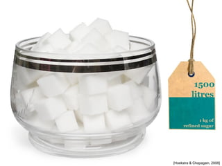 [Hoekstra  Chapagain, 2008] 
 