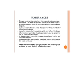 Water for life A Lecture By Mr Allah Dad Khan Visiting Professor the ...
