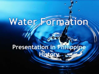 Presentation in Philippine
         History
 