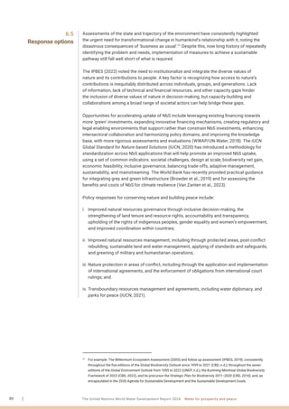 water for prosperity and peace - World Water Development Report 2024. | PDF
