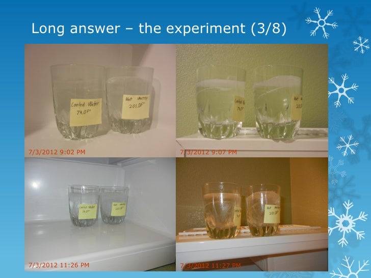 Why and how hot water freezes faster than cold water