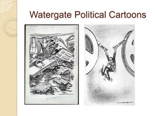Watergate Political Cartoons