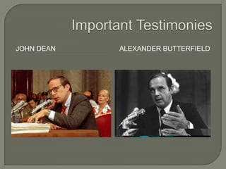 JOHN DEAN ALEXANDER BUTTERFIELD
 