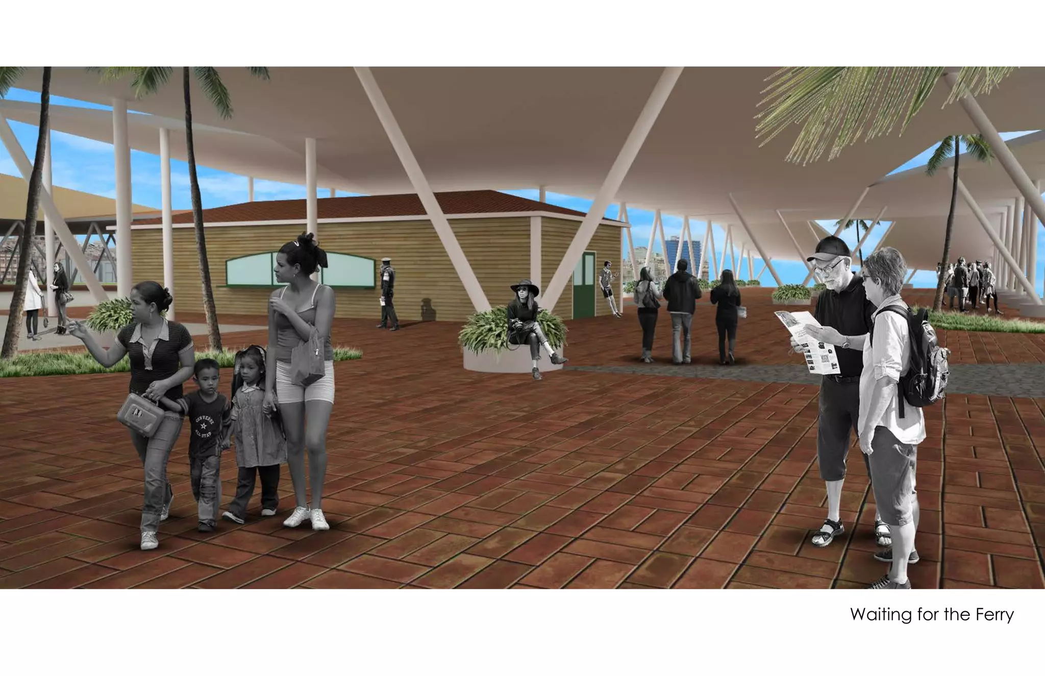 Waiting for the Ferry