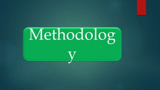 Methodolog
y
 