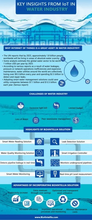Key Insights from IoT in Water Industry