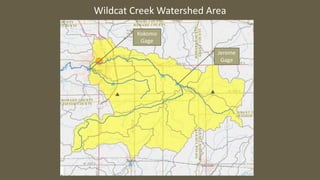 Wildcat Creek Watershed Area
Jerome
Gage
Kokomo
Gage
 