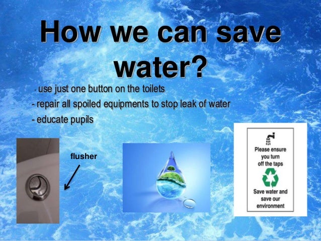 how can we conserve water in your home