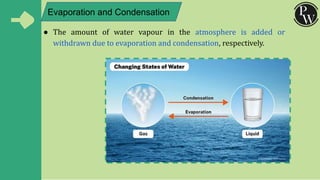 Water Chapter Notes Water in the Atmosphere Chapter 10 Class 11 Geography NCERT Class Notes ...