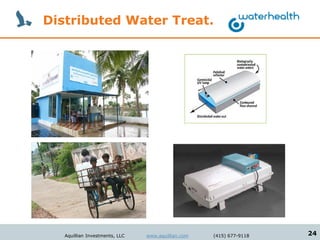 Distributed Water Treat.




   Aquillian Investments, LLC   www.aquillian.com   (415) 677-9118   24
 