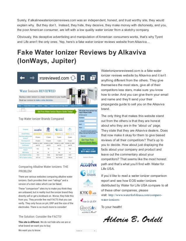 home water ionizer reviews