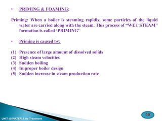 Water & its treatment | PPTX
