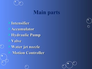 Water jet Machining | PPT