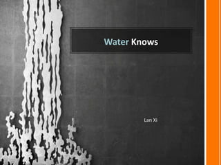 WaterKnows Lan Xi 