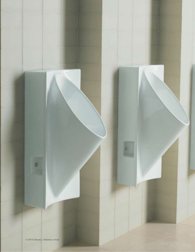 Waterless urinals