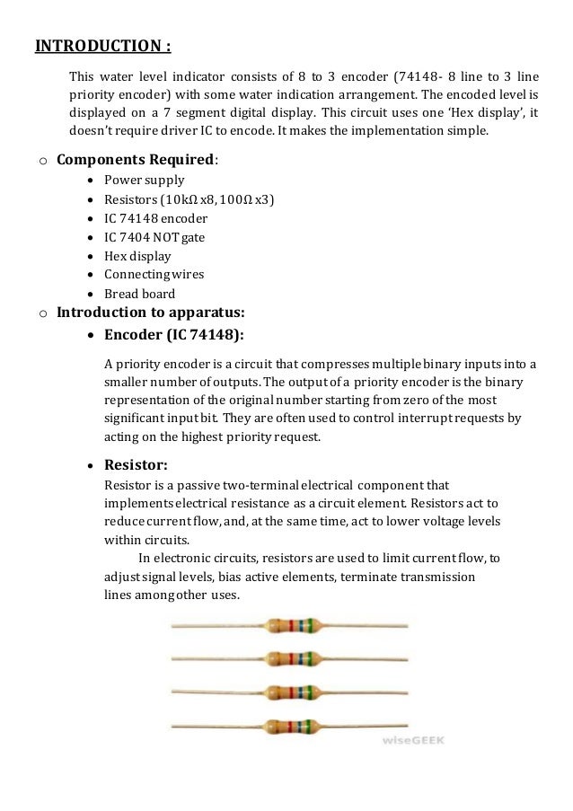 Water level indicator