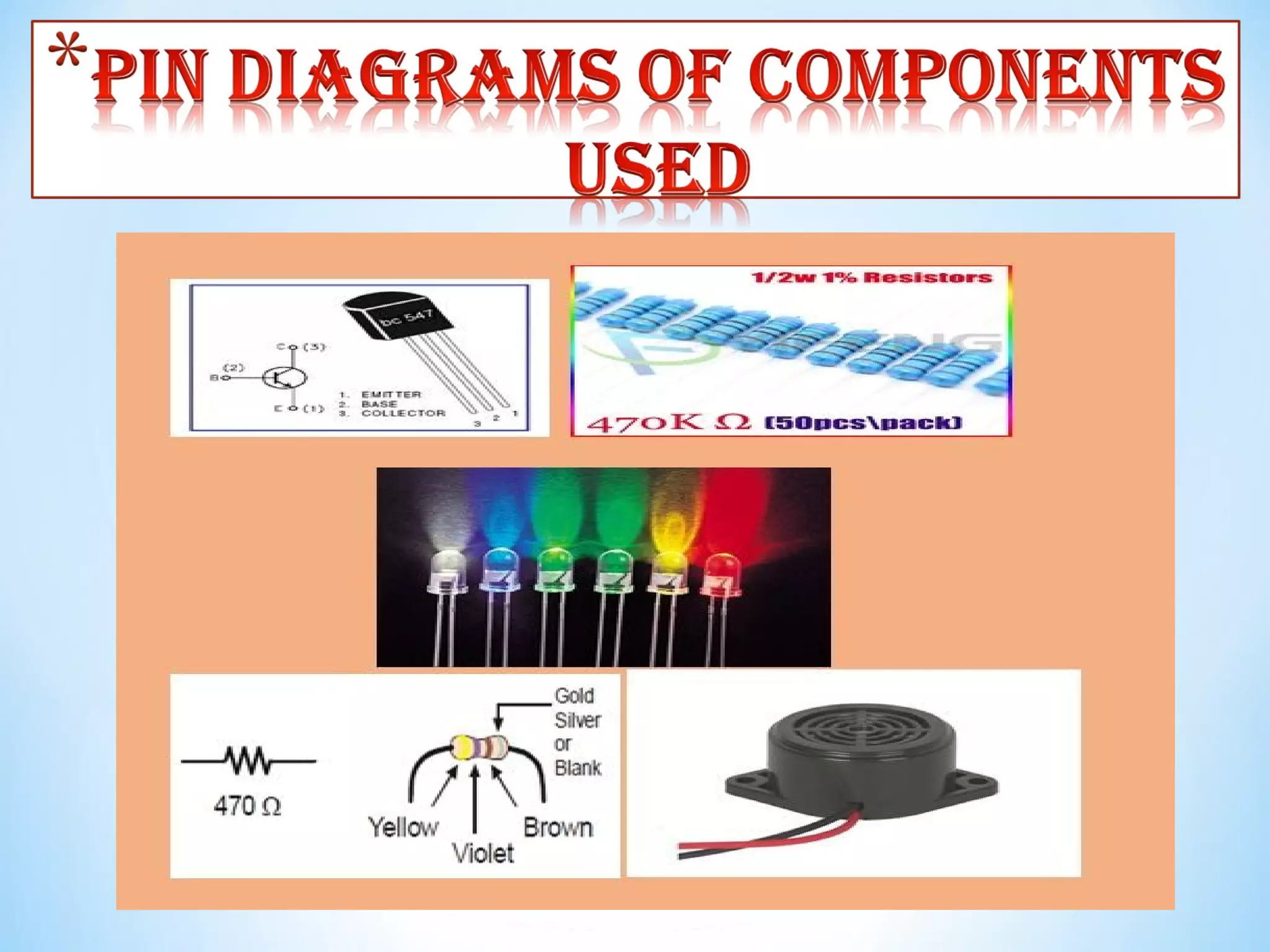 Water level indicator(mini project ppt) PPT