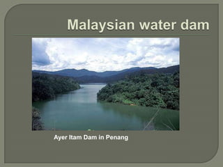 Ayer Itam Dam in Penang
 