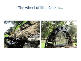 The wheel of life...Chakra...
 