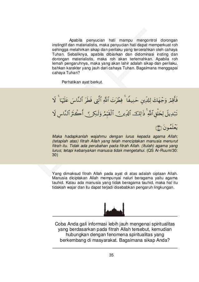 Pendidikan Agama Islam Mengenal Bagaimana Manusia Bertuhan