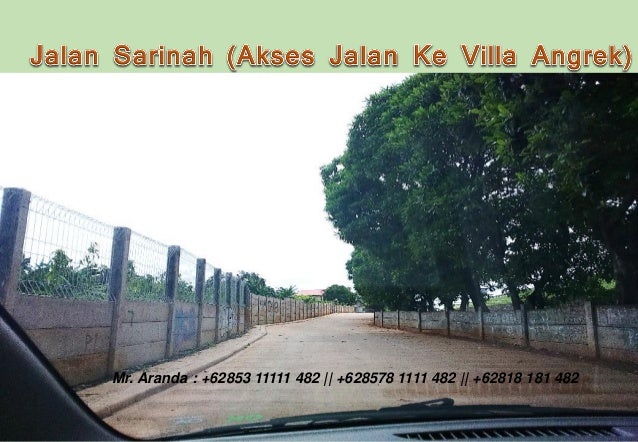 Presentasi Villa Anggrek Pondok Indah Group