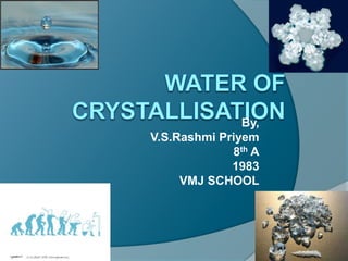 By,
V.S.Rashmi Priyem
8th A
1983
VMJ SCHOOL
 
