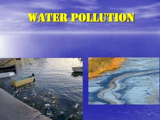 1
Water Pollution
 