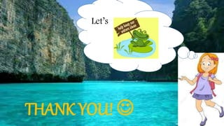 THANK YOU! 
Let’s
 