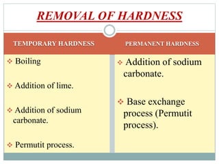 Permutit Method Water pollution | PPTX