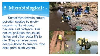 Water pollution
