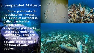Water pollution